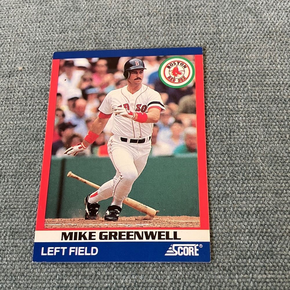 1991 Score Boston Red Sox Baseball Card Trading Card